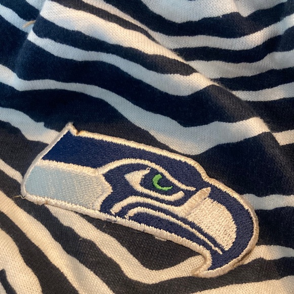 Nee NFL Seattle Seahawks Women's Sleepwear PJs Pajama Bottoms Football Zebra XL - Picture 4 of 13